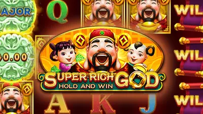 super rich god hold and win